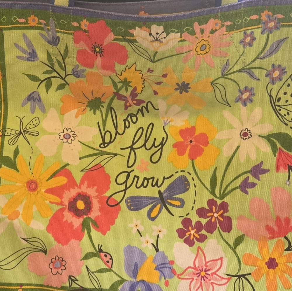 Brighton Bloom Fly Grow Tote Bag - Picture 3 of 6